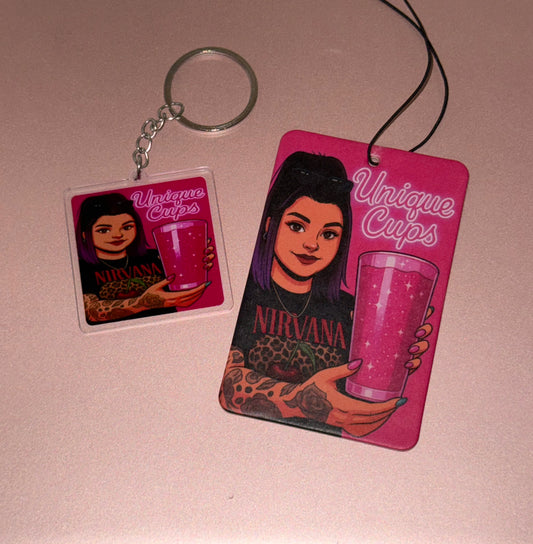 Car Freshener & Keychain