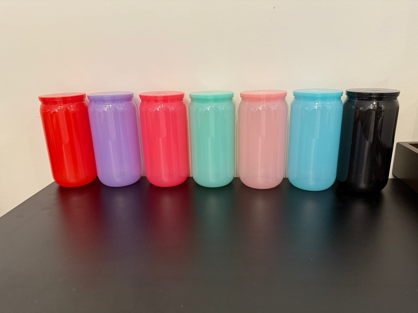 16oz Colour acrylic cup